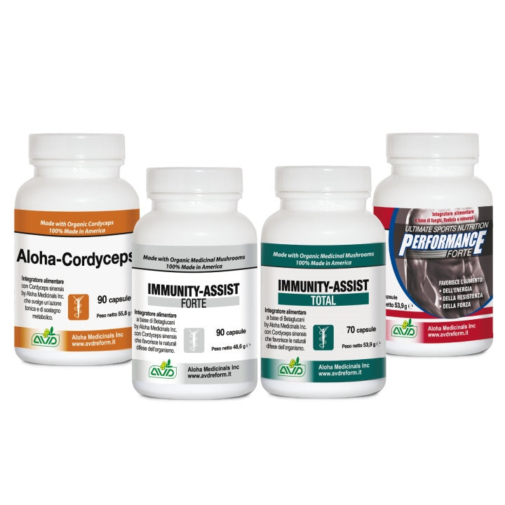 Funghi medicinali originali Aloha medicinals