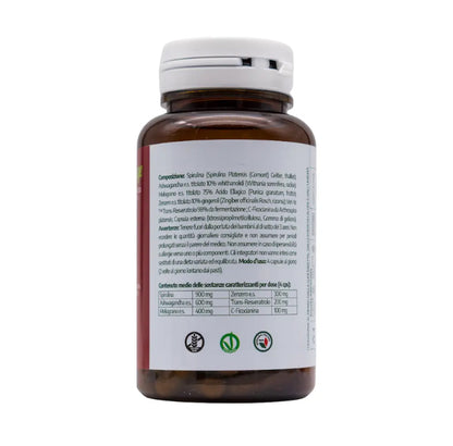 Organic Anti-aging Spirulina 100 Capsules – Agro Initiatives